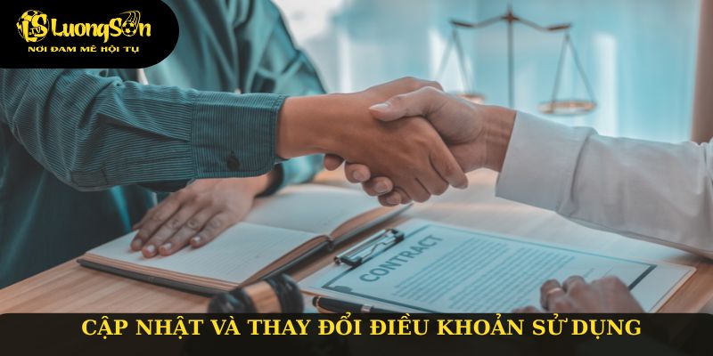Cập nhật và thay đổi điều khoản sử dụng